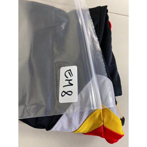 Vintage Cole Of California 40s 50s Retro One Piece Swimsuit Size 10 Black Red - Picture 13 of 16